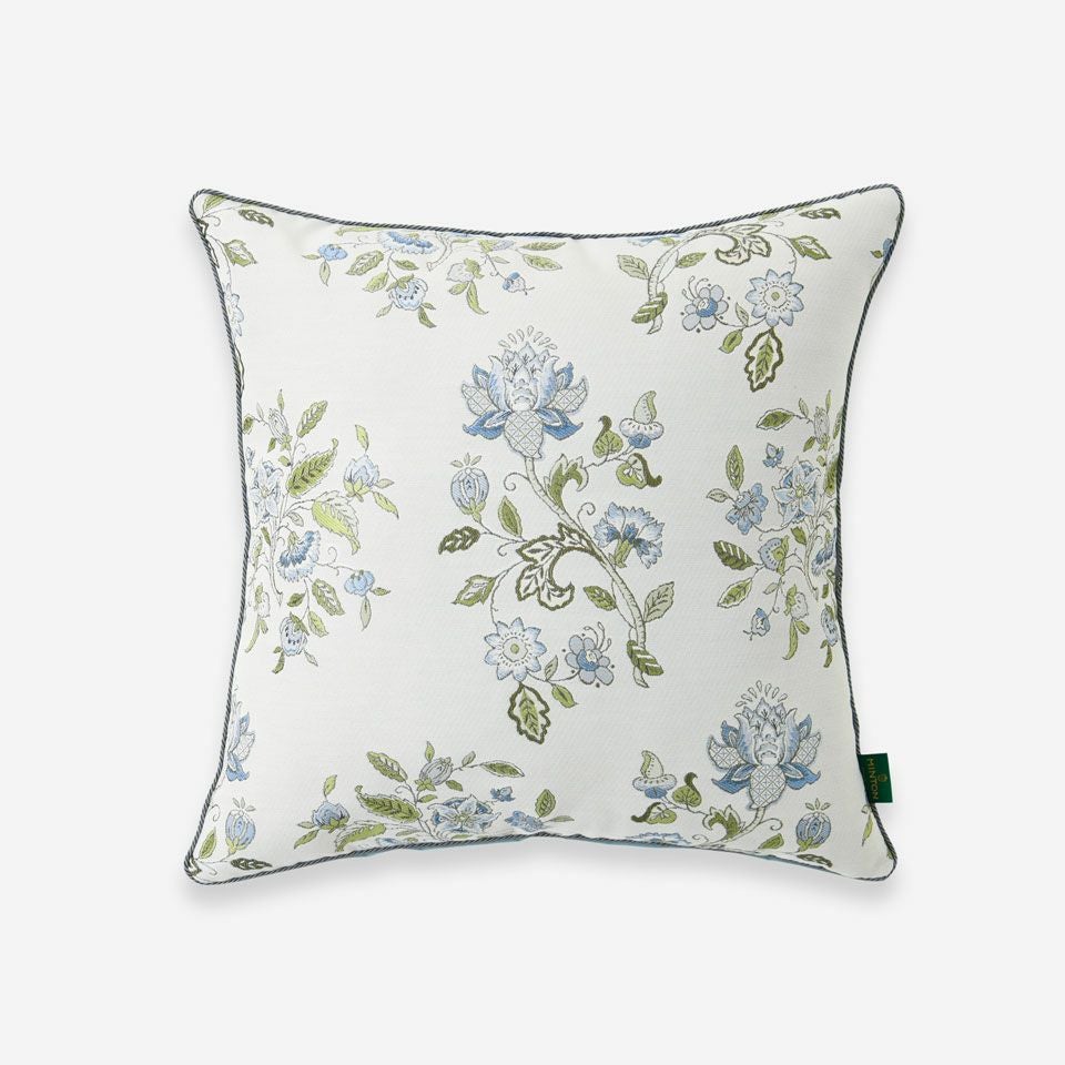 新品・未使用【MINTON】 花柄 コットン クッションカバー 2枚セット お値下げ‼ 新品・未使用【MINTON】 花柄 クッションカバー 2枚セット