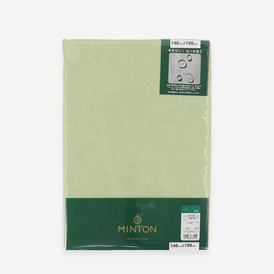 MINTONのロゴの入った商品のパッケージです：ライトグリーン