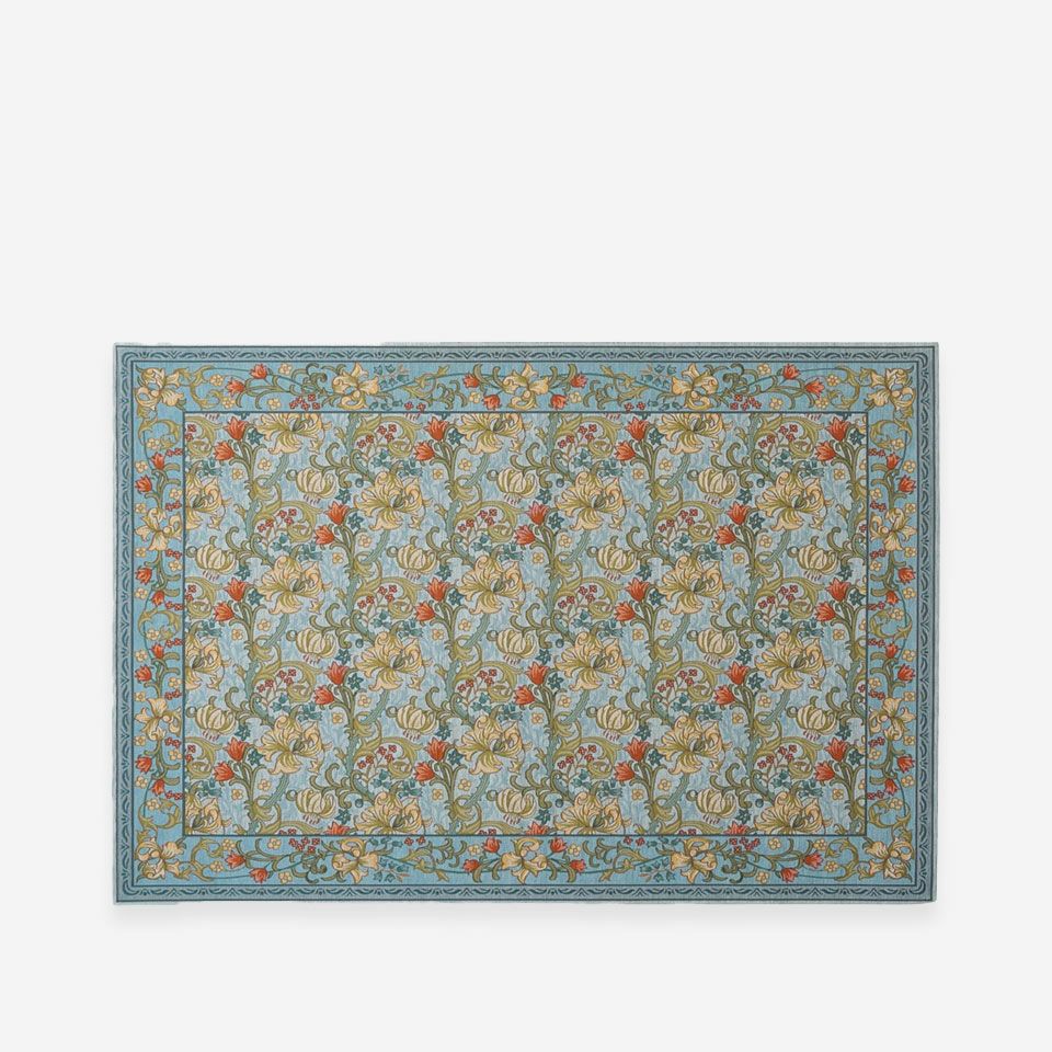 表面／カラー：ブルー／約140cm×200cm