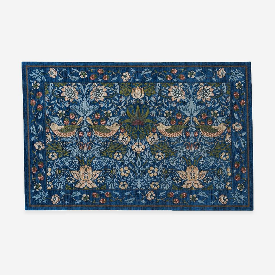 表面／カラー：ブルー／約60cm×90cm