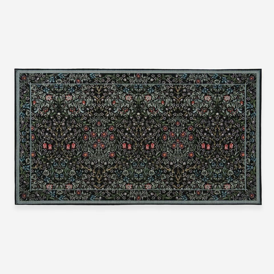 【new】Morris Design Studio マット（74cm・46cm） Morris Design Studio（モリス） ブラックソーン 玄関マット | 【公式