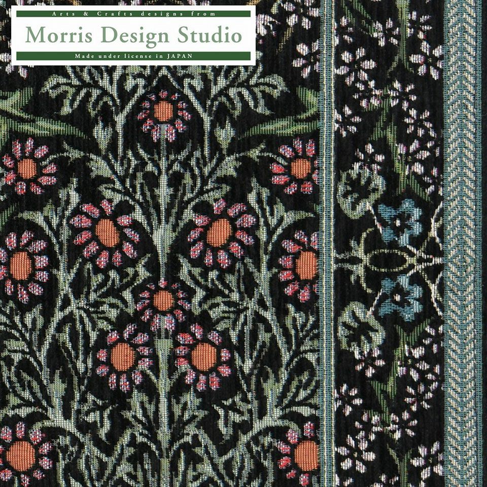 ジョン・ヘンリー・ダールの描いた「ブラックソーン」のデザインは、イングリッシュガーデンへのモリスの愛情を反映しています