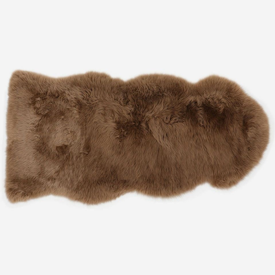 表面／カラー：ダークブラウン／約65cm×135cm