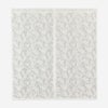 正面画像／カラー：クリーム／約85cm×90cm  *レース柄が見えやすいように商品背面にグレー色の加工をしていますが、実際の商品にグレー色の裏地等はありません。