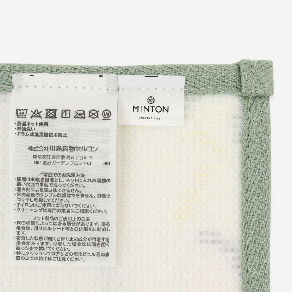 MINTON（ミントン） シンクロナイズハドンフラワー バスマット