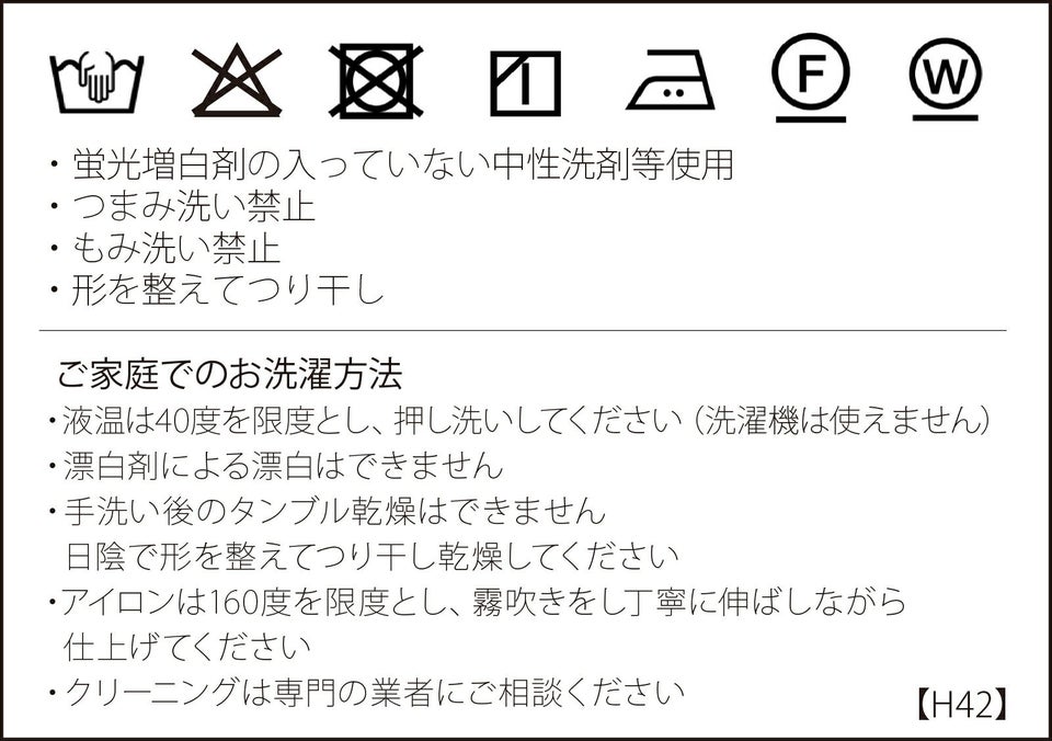 洗濯表示