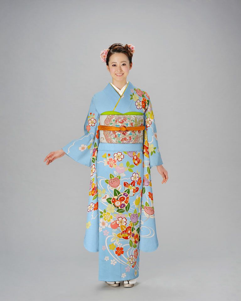 袋帯  清涼水草文 銀座【L-8274】夏 袋帯 マルーン色 花唐草文 - 銀座きもの青木｜長く