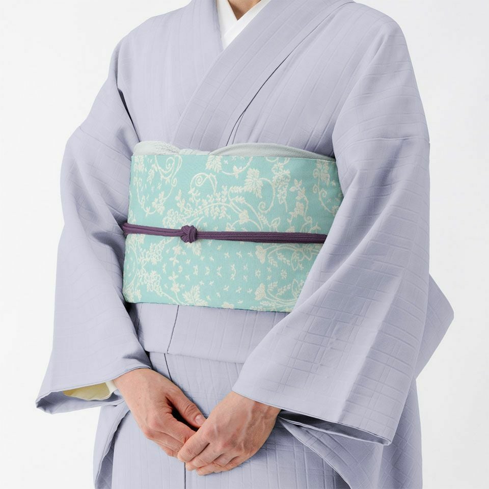受注生産品】大人カジュアル帯 ポリエステル名古屋帯 TT9088（ライト