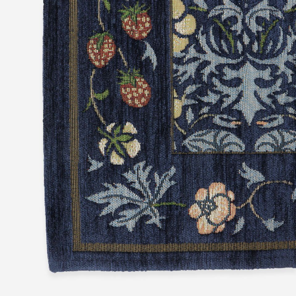 Morris Design Studio いちご泥棒 玄関マット (滑り止め加工) | 【公式