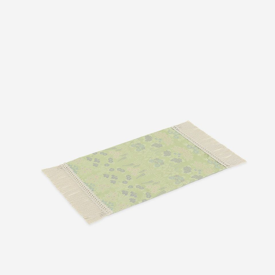 テーブルセンター 重宝裂 芳文四季草花（ほうぶんしきそうか