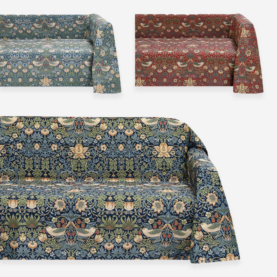 受注生産品】 Morris Design Studio いちご泥棒 マルチカバー | 【公式
