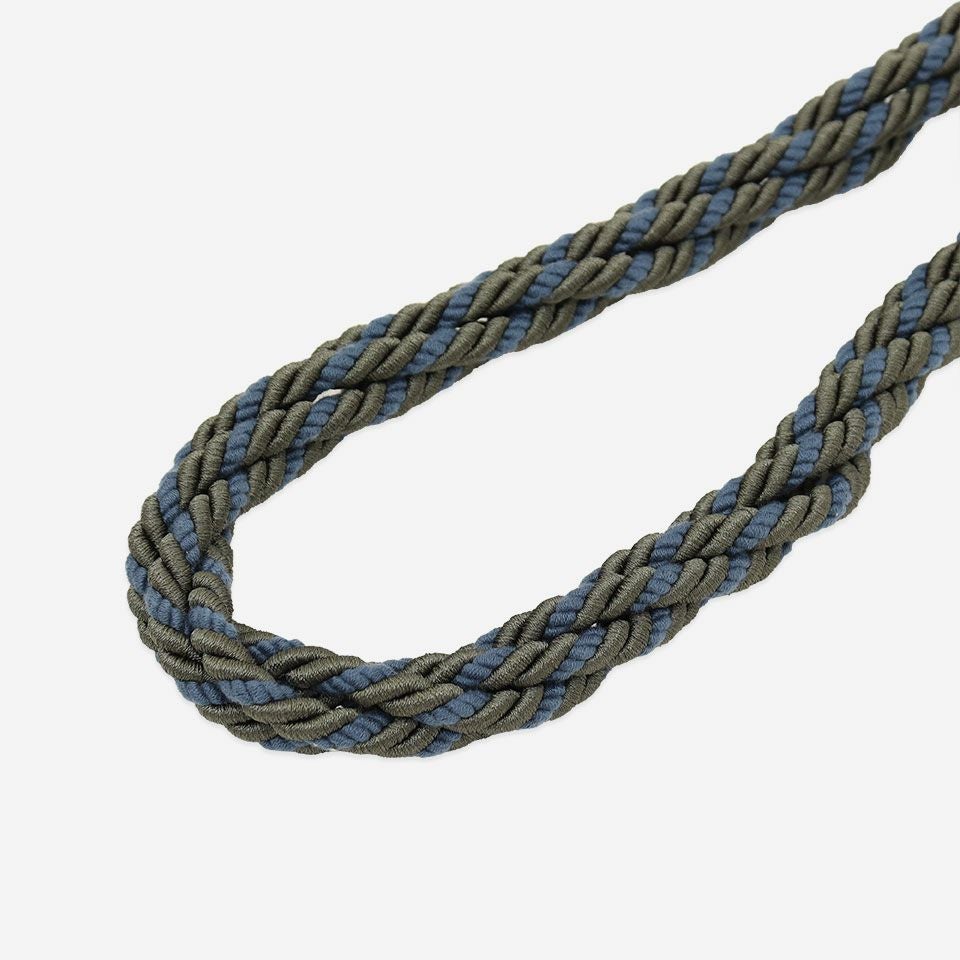 ラグジュアリーナチュラルの演出にご使用いただける高級ロープタッセルです／カラー：ブルー