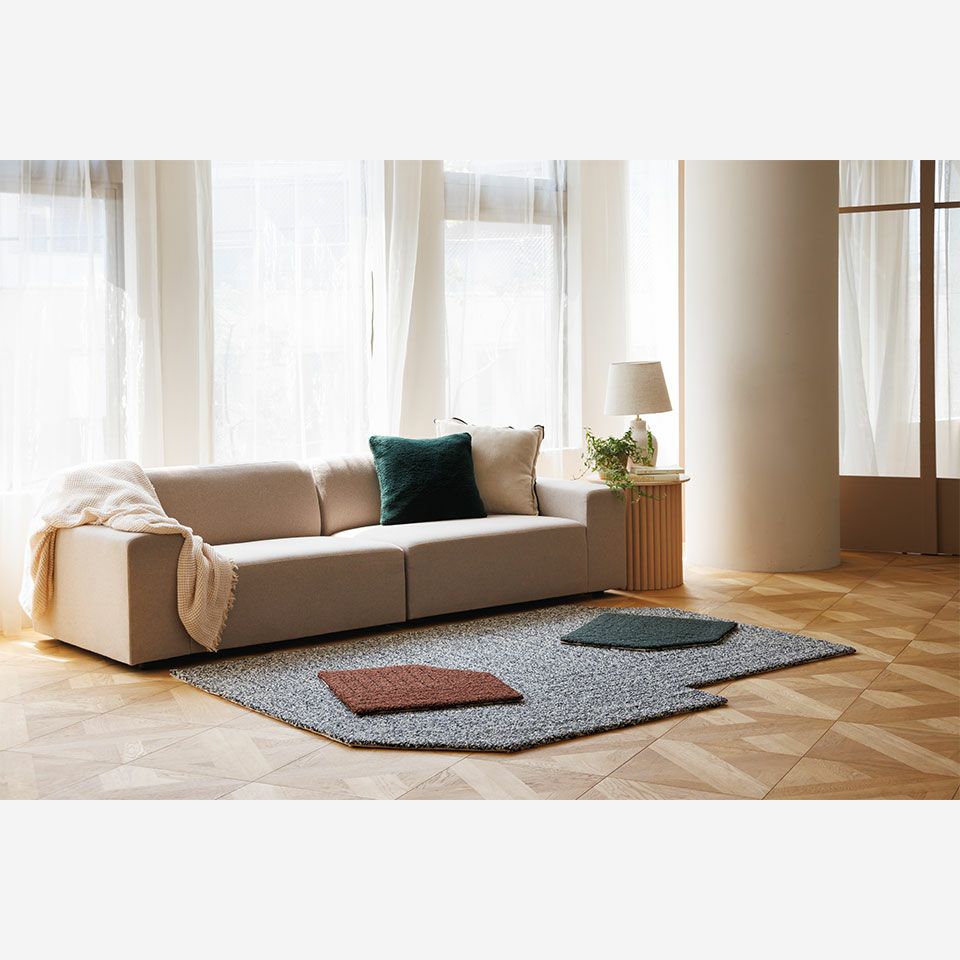 枯山水の飛び石をモチーフにした「ZENGARDENozabu」と合わせてご使用いただけます