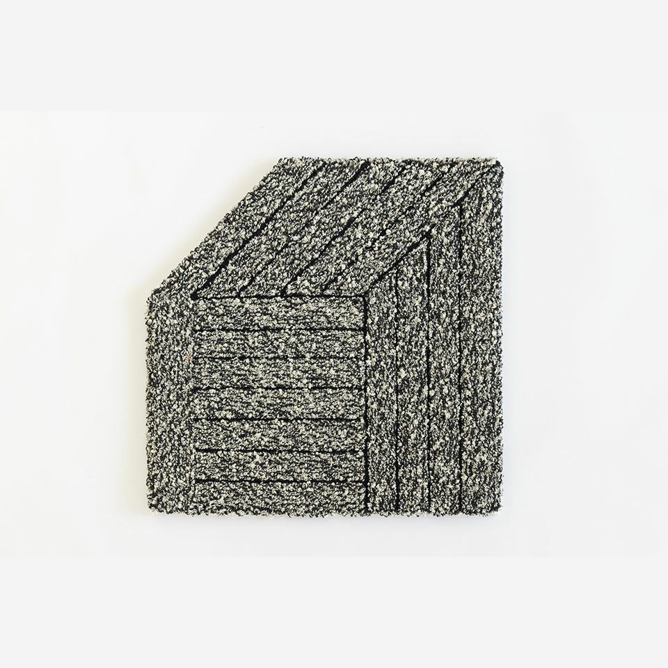 表面／カラー：ブラック／50cm×50cm