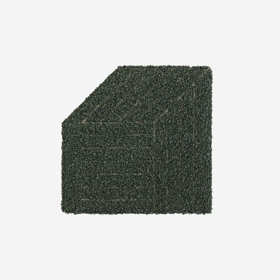 表面／カラー：グリーン／50cm×50cm