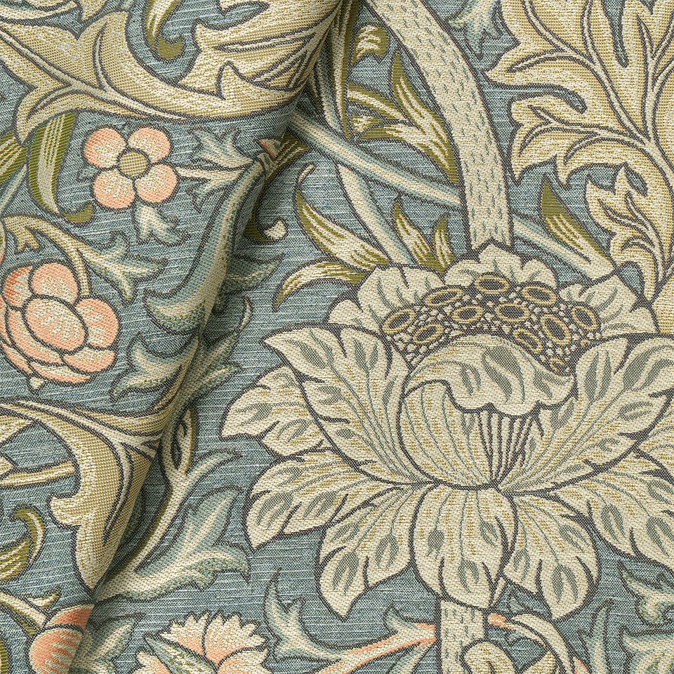 生地拡大画像／生地のベースには、意匠糸と織りの工夫を凝らし、ナチュラルで味わい深いテクスチャーに仕上げています