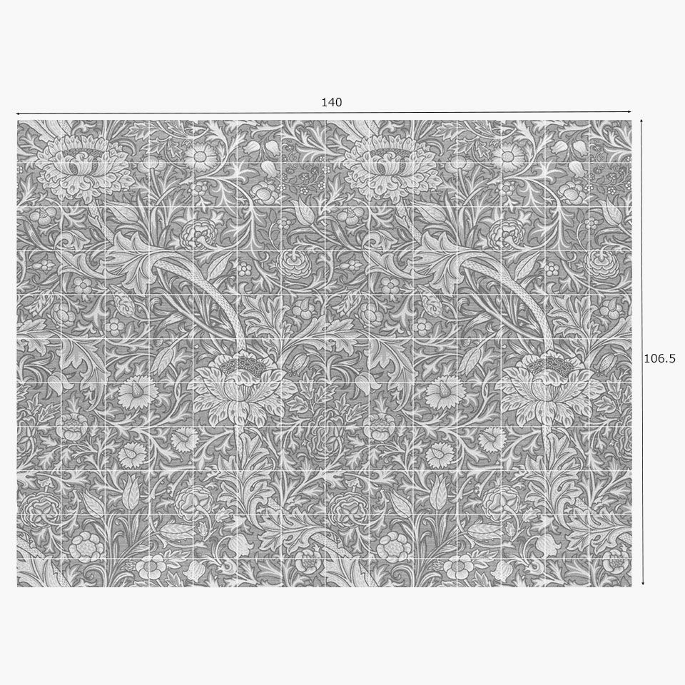 トレント Morris Design Studio ドレープカーテン MM3105 【1.5倍ヒダ