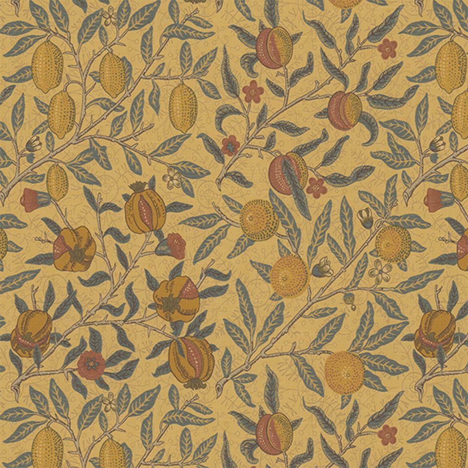 生地画像／「フルーツ」はウィリアム・モリスのデザインの中でも人気が高いです