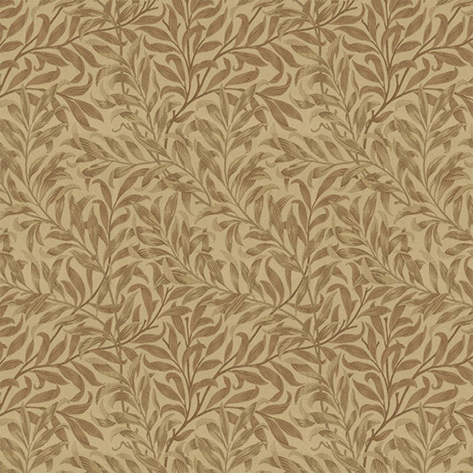 生地画像／自邸近くのテムズ川の土手の柳からアイデアを得て作られた柄です