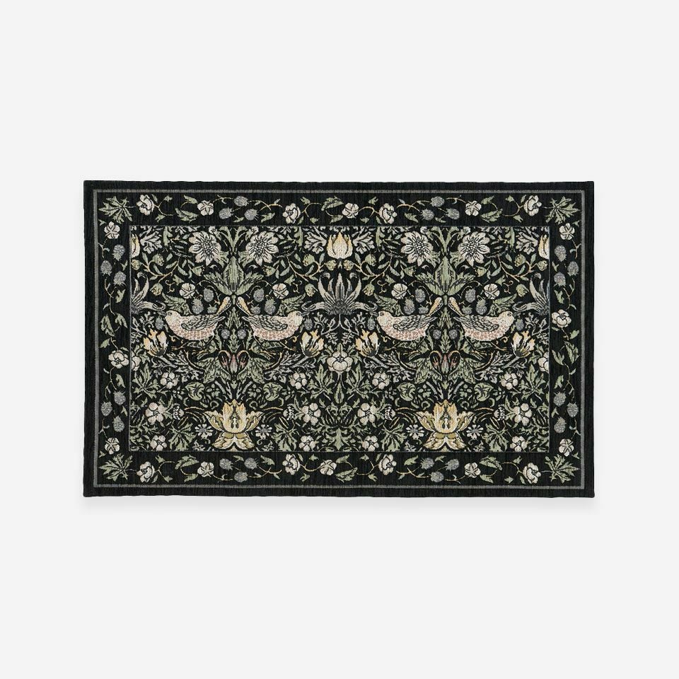 表面／カラー：ブラック／約45cm×75cm