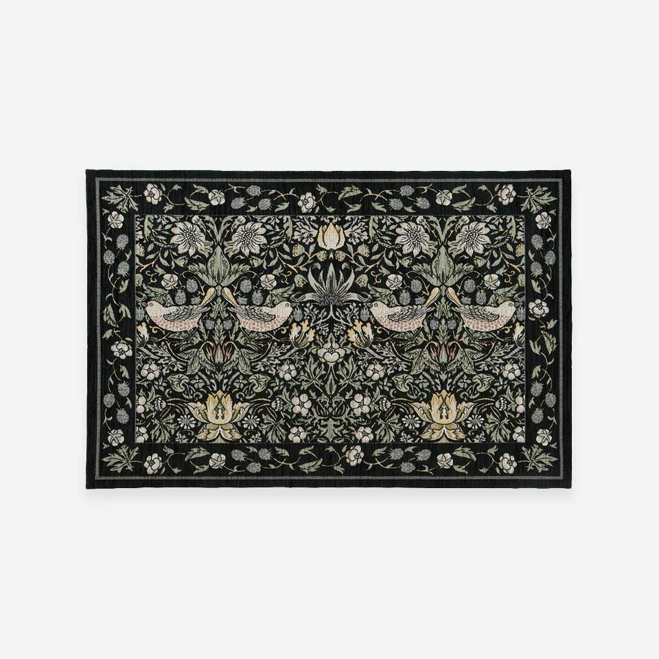 表面／カラー：ブラック／約60cm×90cm