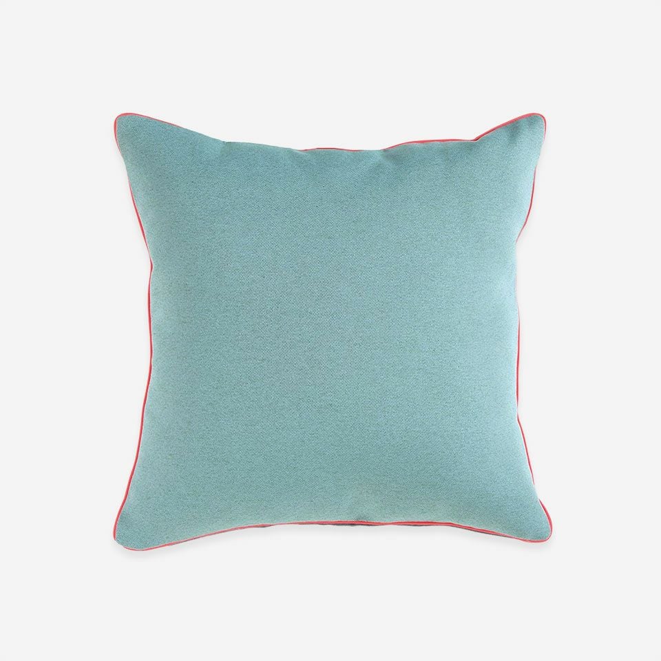 表面／表面カラー：ブルーグリーン／45cm×45cm／クッション中材は別売