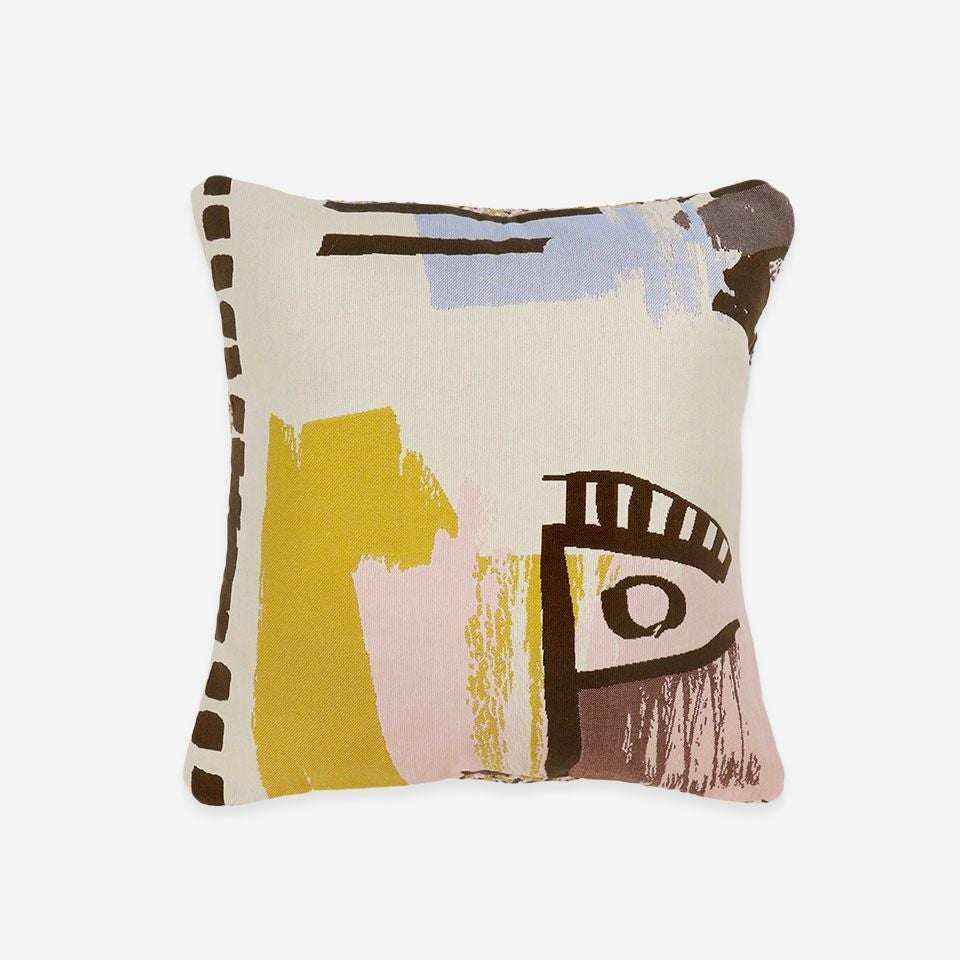 表面／表面カラー：アイボリー／45cm×45cm／クッション中材は別売