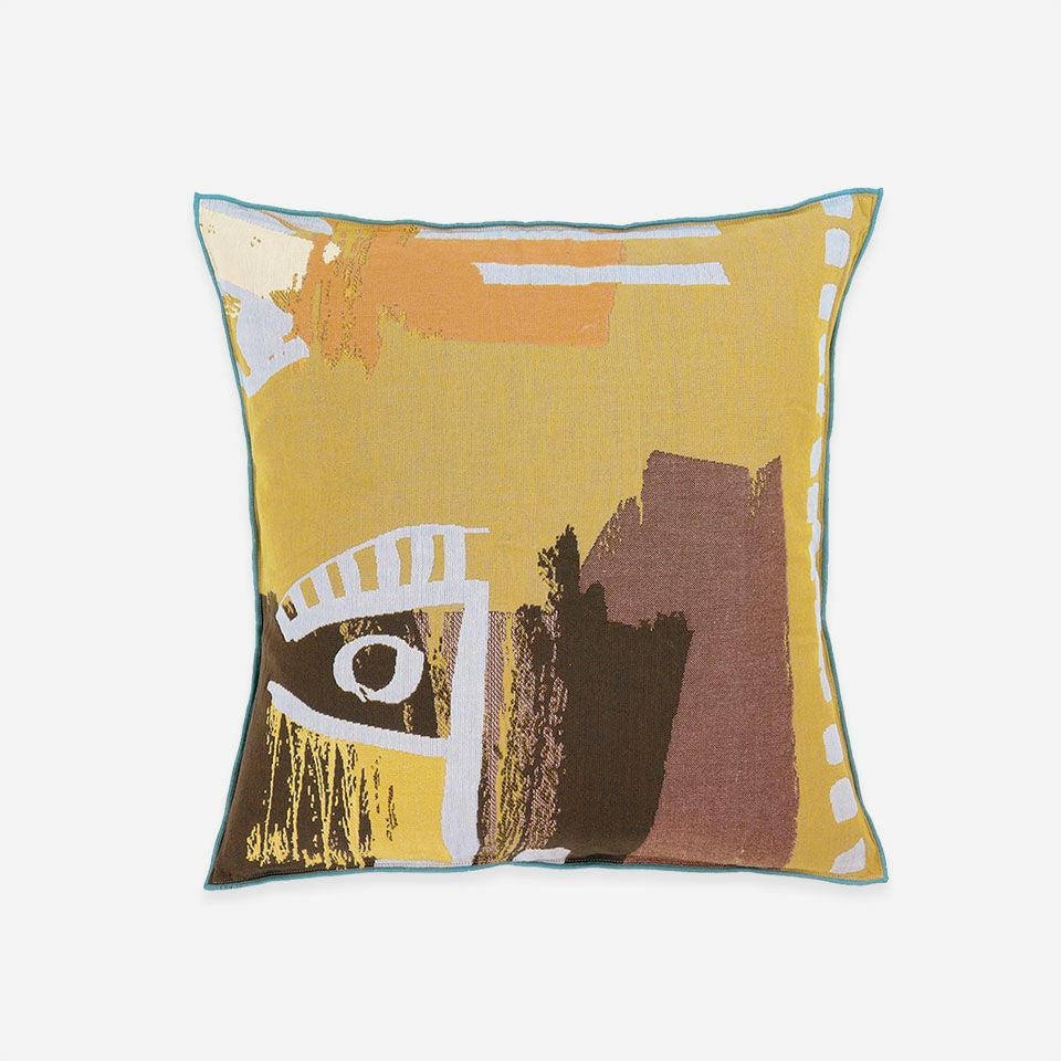 裏返したときの表面／表と裏で印象の変わるバイカラーのデザインです