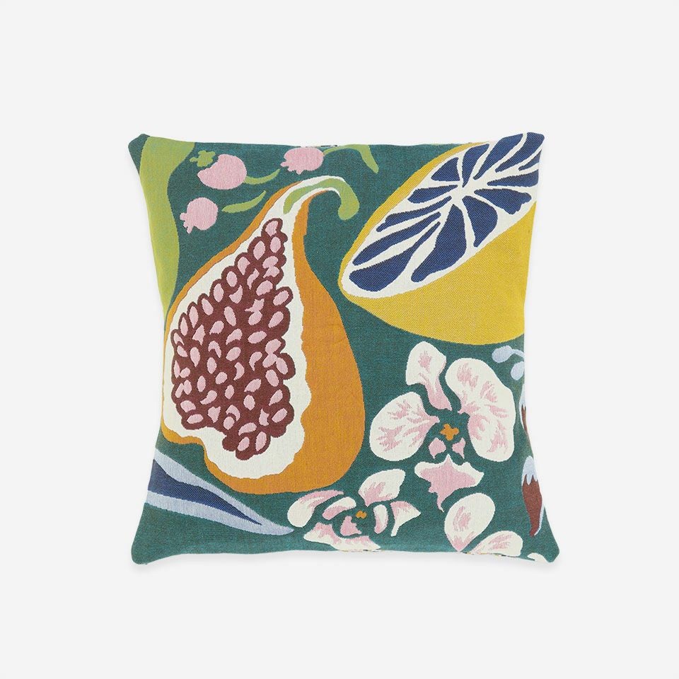 表面／表面カラー：グリーン／45cm×45cm／クッション中材は別売