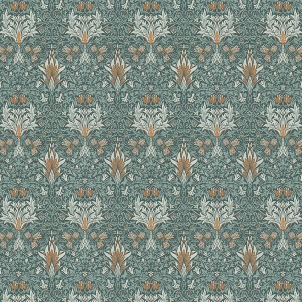 生地画像／ クラシックな柄を小さく使いやすい大きさにしています