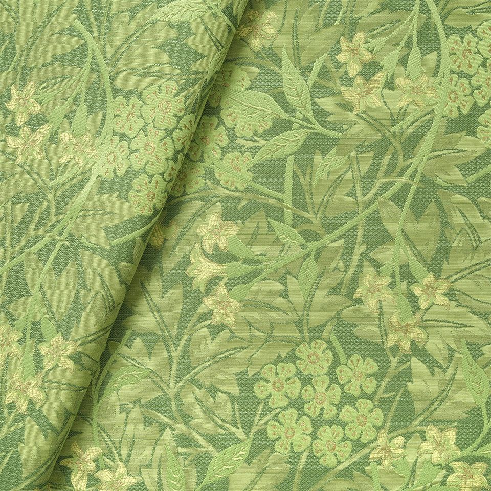 生地拡大画像／ベースは意匠糸を入れたナチュラル感とマットな質感を出しています