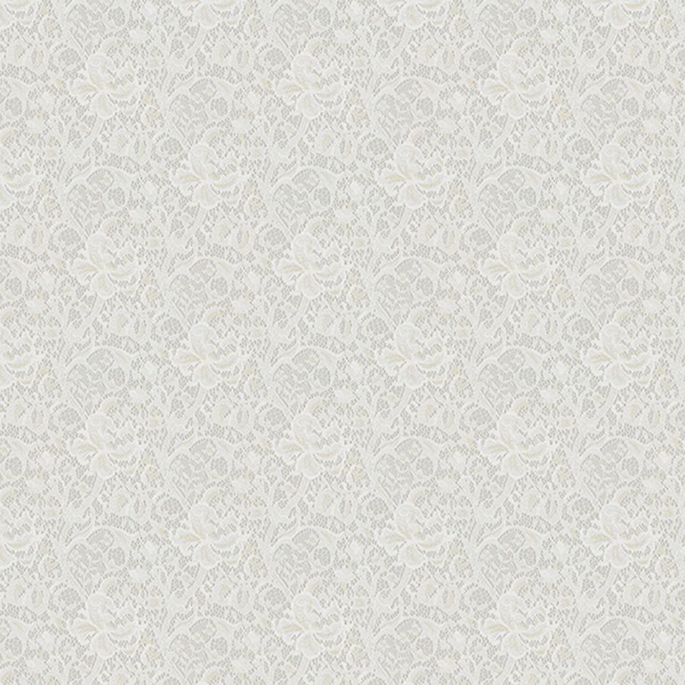 生地画像／同柄のドレープとのコーディネートはもちろん、他のドレープにもマッチするレースです