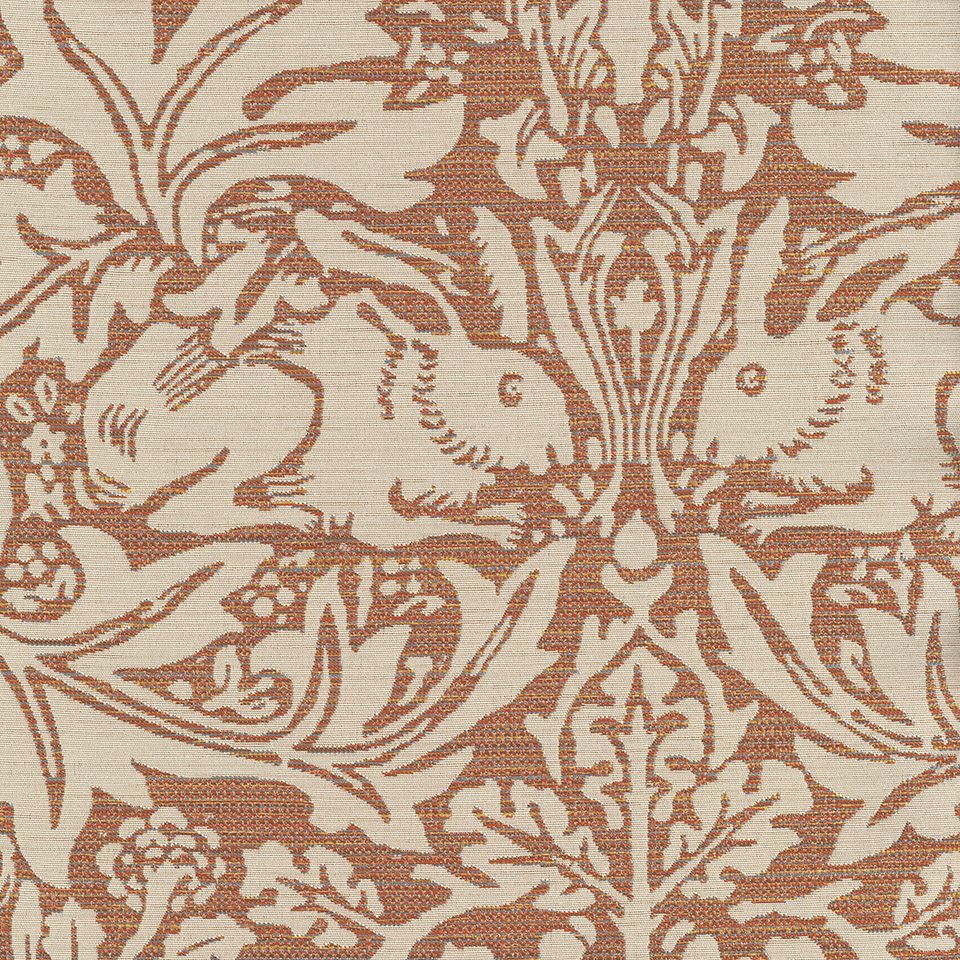 生地拡大画像／柄の合間からのぞくハリスツイードのようなざっくりした素材感が新鮮です