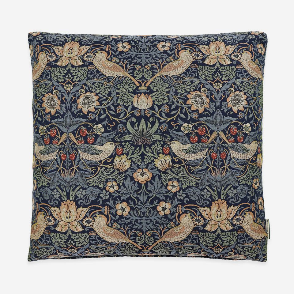 表面／カラー：ダークブルー／60cm×60cm／マチ付き／カバー取り外し可