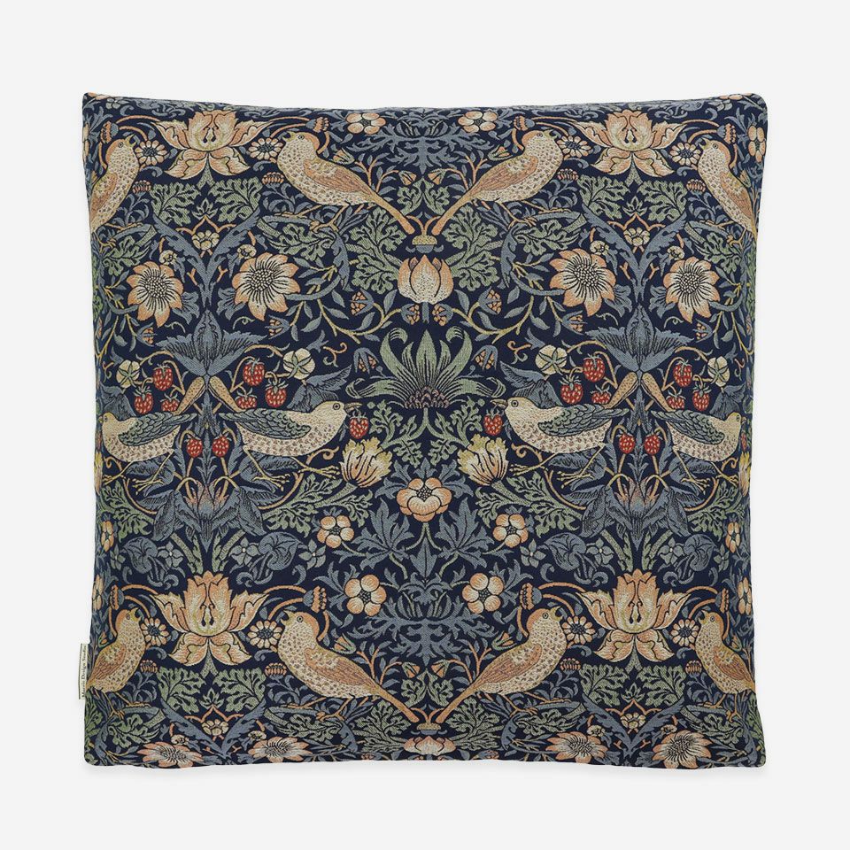 裏面／カラー：ダークブルー／60cm×60cm／マチ付き／裏面も同じ柄の出方になっています