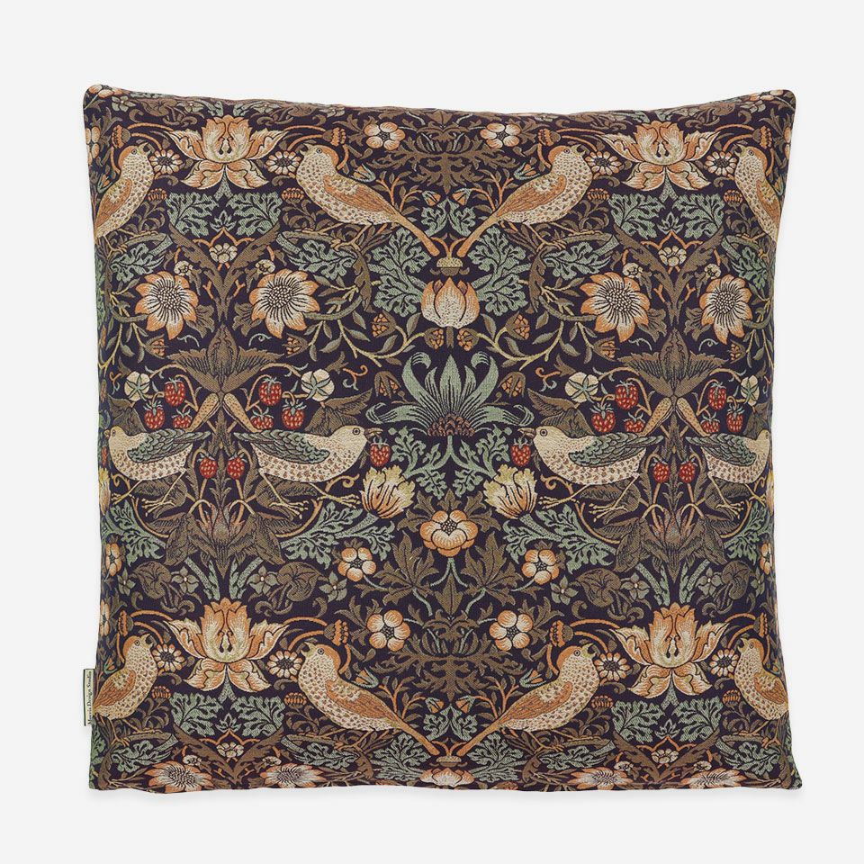 裏面／カラー：ダークバイオレット／60cm×60cm／マチ付き／裏面も同じ柄の出方になっています