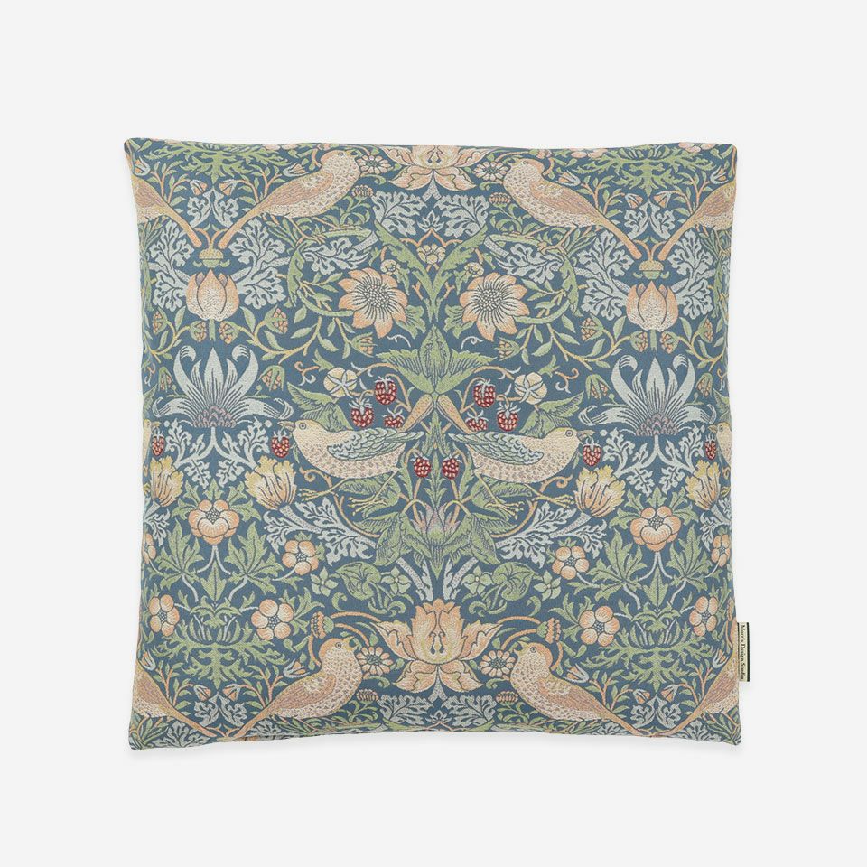 表面／カラー：ブルーグリーン／50cm×50cm／マチ付き／カバー取り外し可