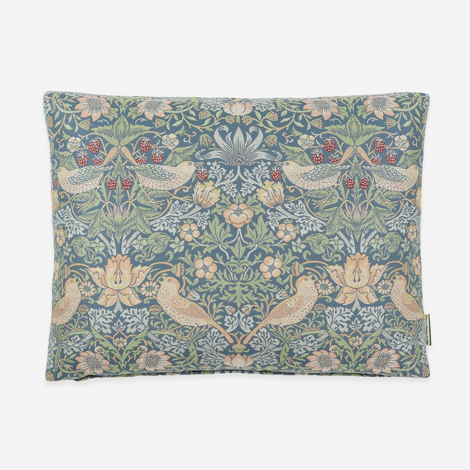 表面／カラー：ブルーグリーン／60cm×45cm／マチ付き／カバー取り外し可