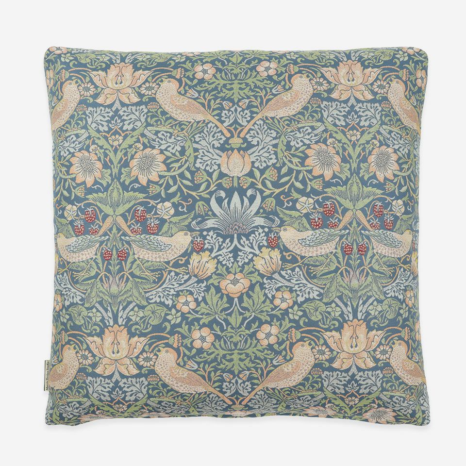 裏面／カラー：ブルーグリーン／60cm×60cm／マチ付き／裏面も同じ柄の出方になっています