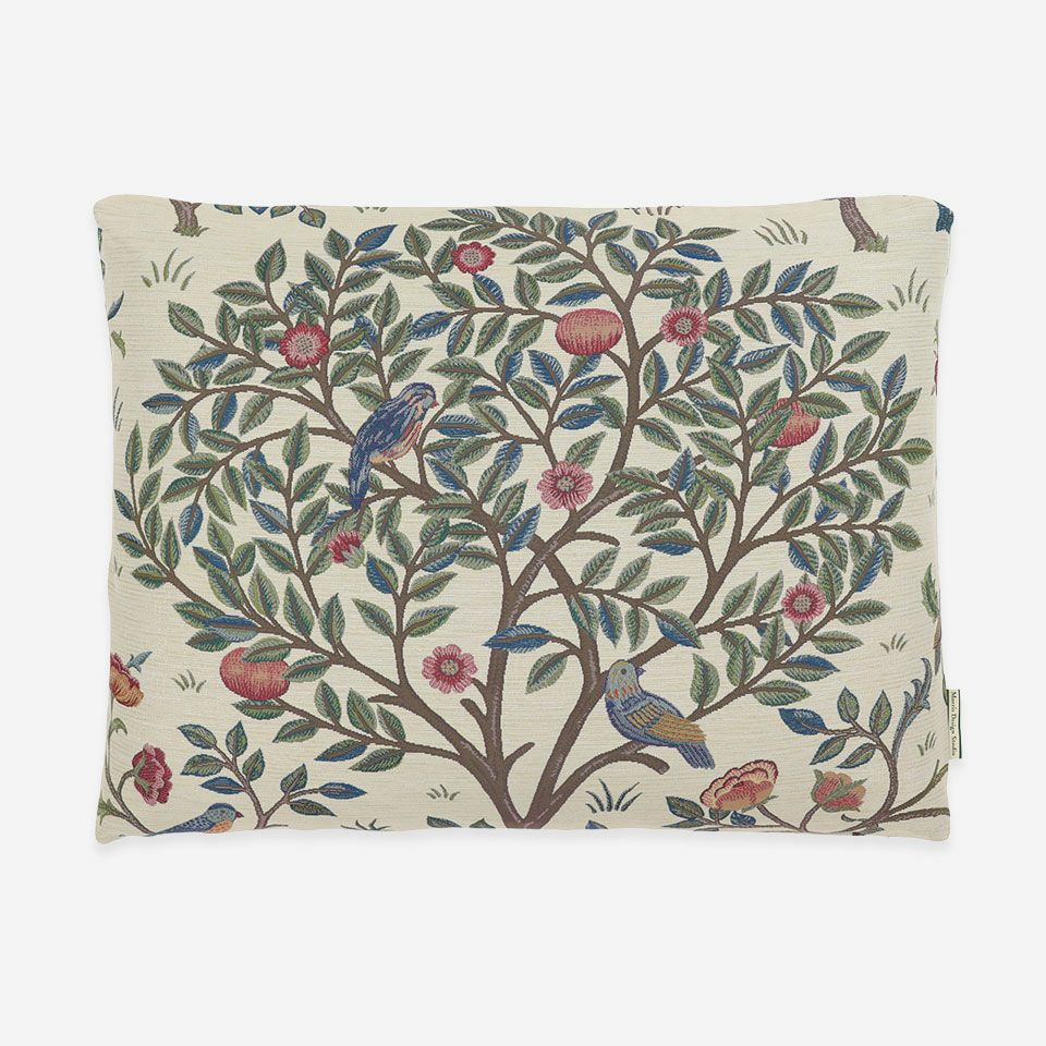 表面／カラー：ベージュ／60cm×45cm／マチ付き／カバー取り外し可