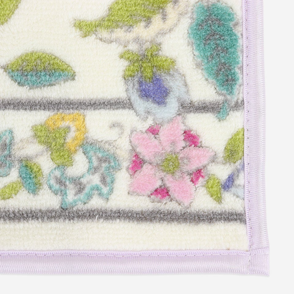 MINTON ミントン　バスマット　ピンク　花柄 MINTON（ミントン） シンクロナイズハドンフラワー バスマット