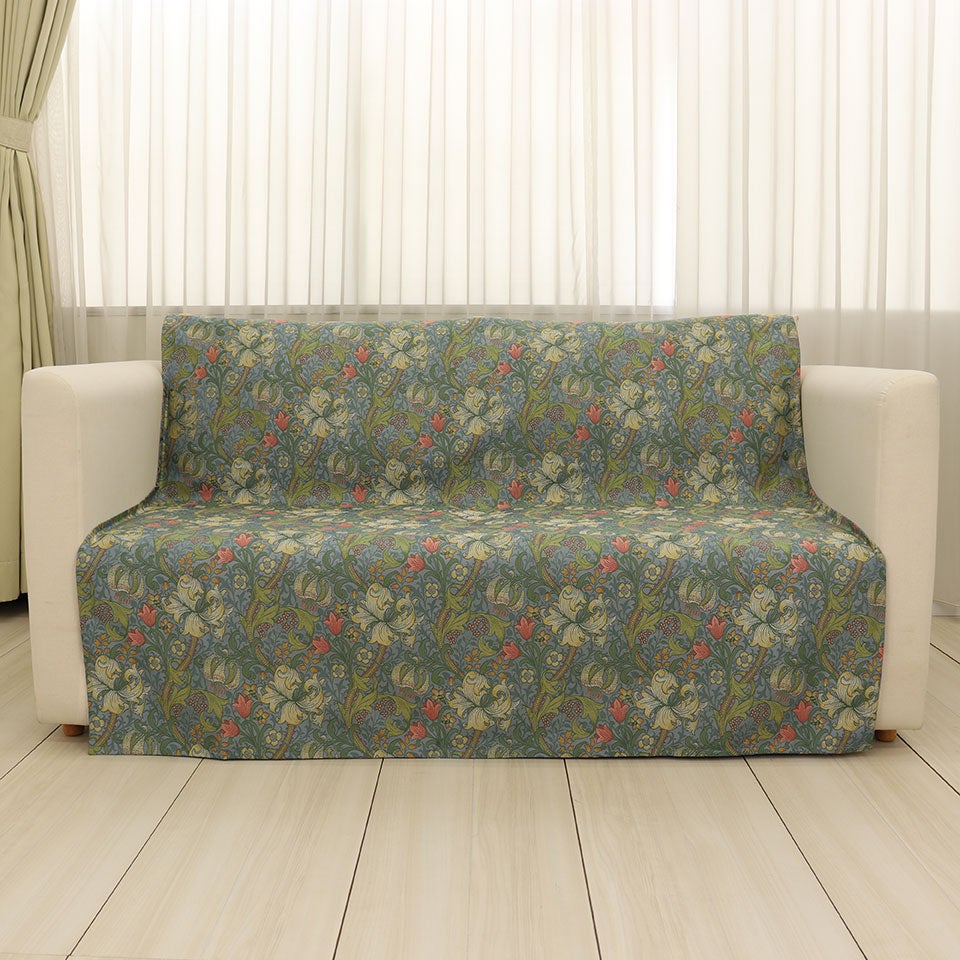 Morris Design Studio ゴールデンリリーマイナー 中掛けソファーカバー