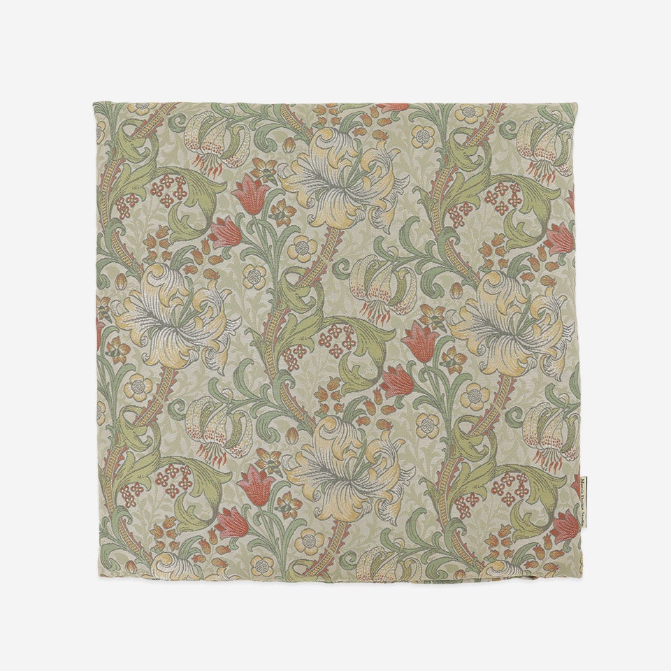 表面／カラー：アイボリー／46cm×46cm／カバー取り外し可