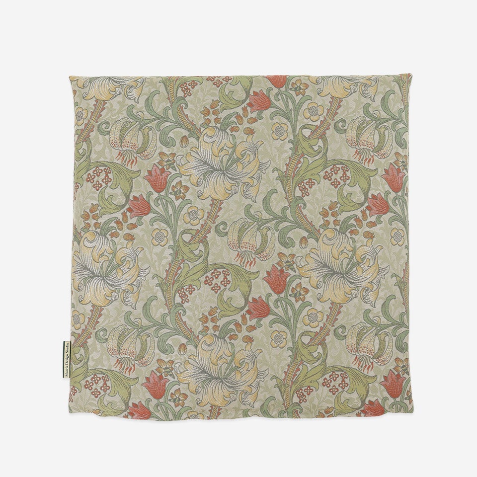 裏面／カラー：アイボリー／46cm×46cm／表面と同一生地を使用しています