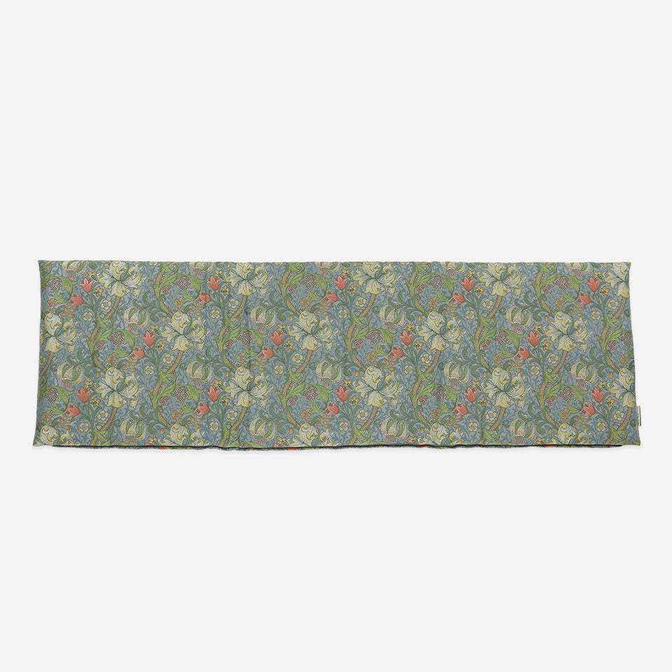 表面／カラー：ブルー／46cm×148cm／カバー取り外し可
