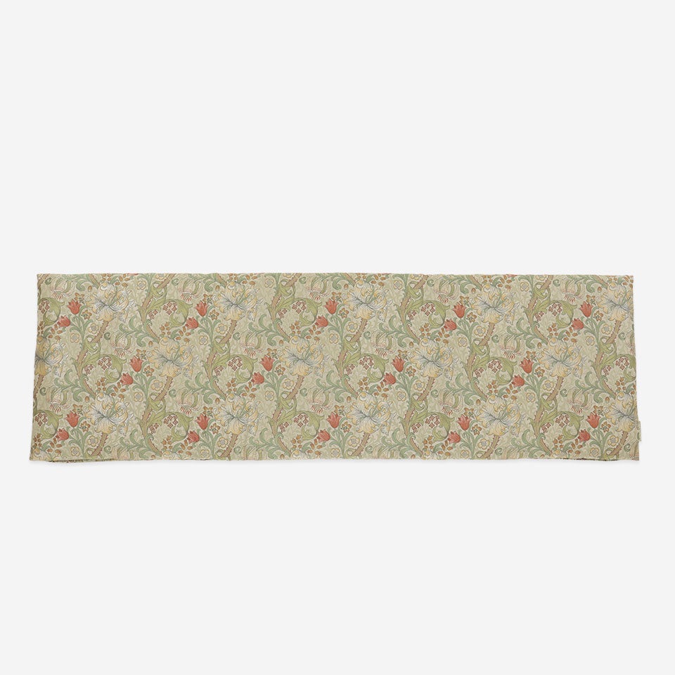 表面／カラー：アイボリー／46cm×148cm／カバー取り外し可