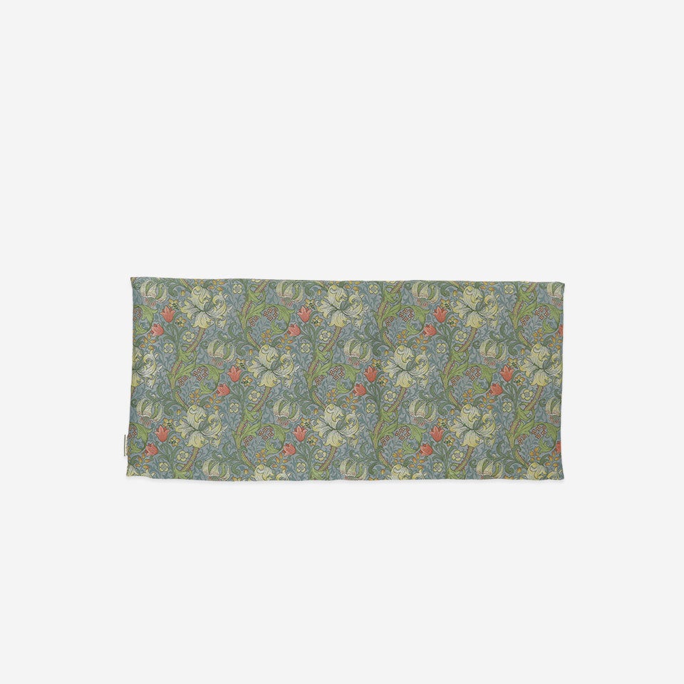 裏面／カラー：ブルー／46cm×100cm／表面と同一生地を使用しています