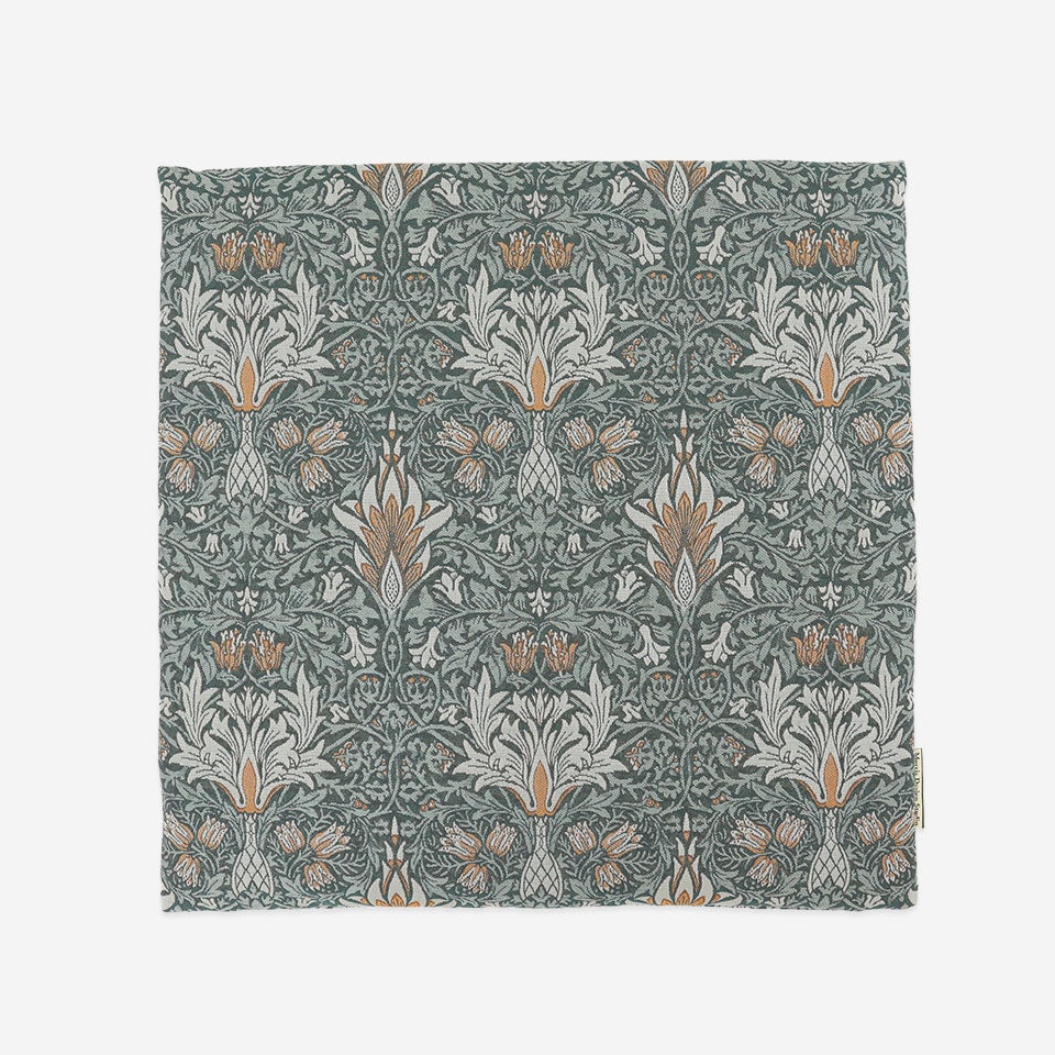 表面／カラー：ブルーグリーン／46cm×46cm／カバー取り外し可