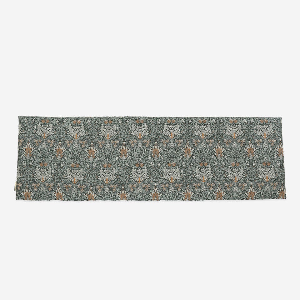 裏面／カラー：ブルーグリーン／46cm×148cm／表面と同一生地を使用しています