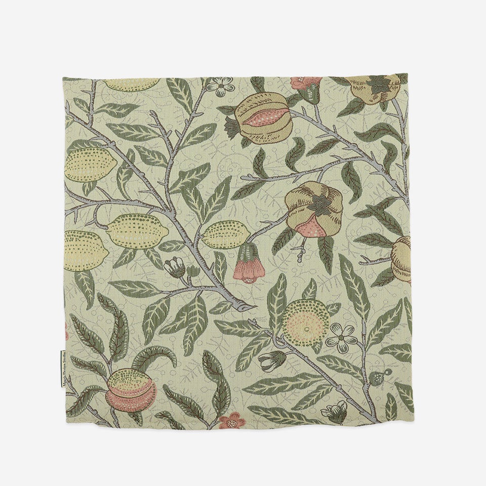 裏面／カラー：グリーン／46cm×46cm／表面と同一生地を使用しています